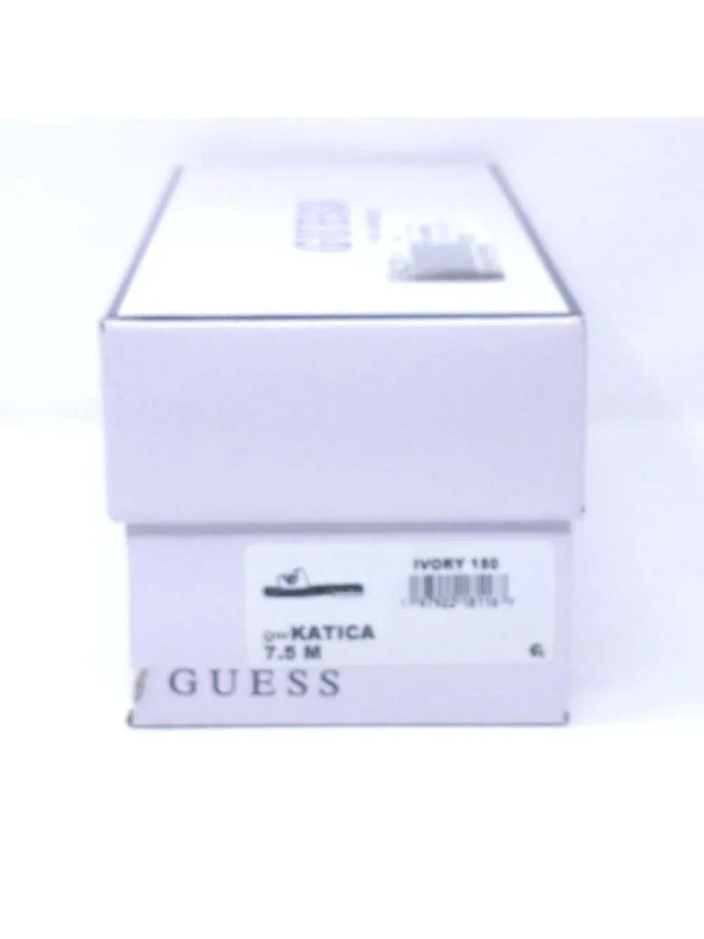 Guess Katica Cream 150 Logo Espadrille Slide Sandals US 7.5M